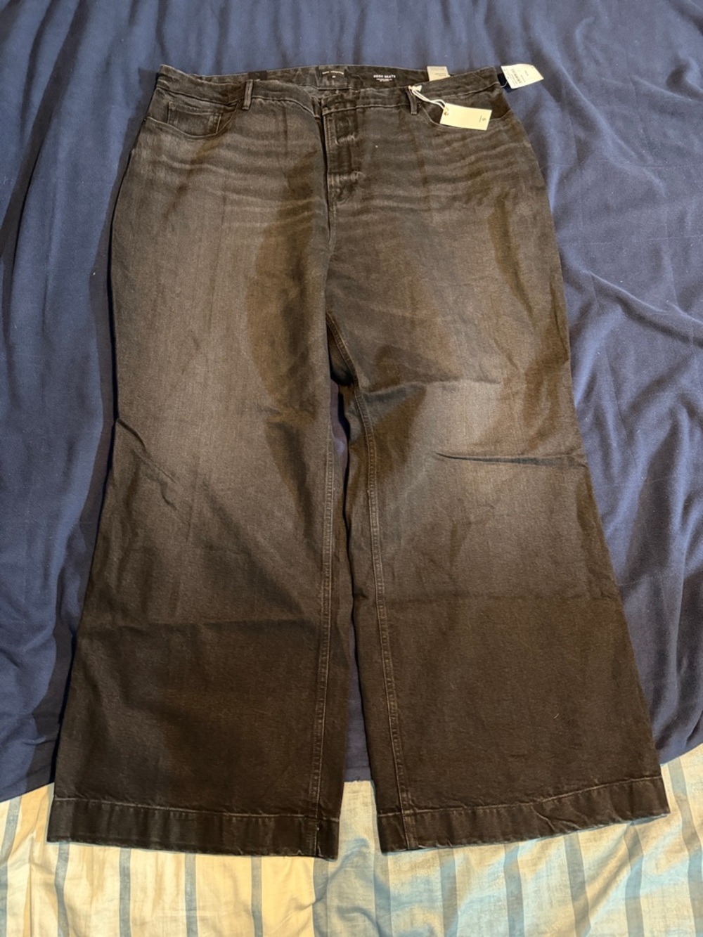 Good American Black Good Skate Jeans
